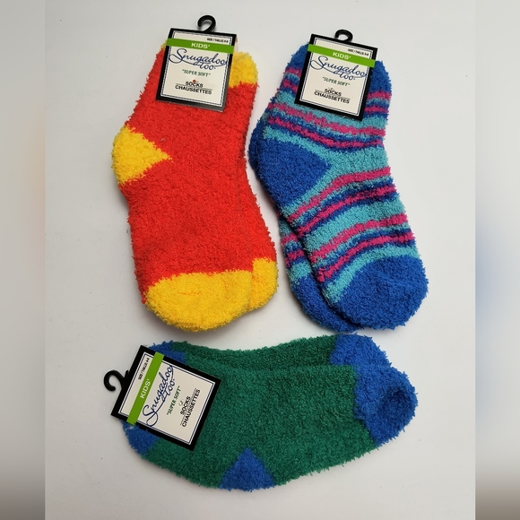 Kid's Supper Soft Socks Bundle Of 3 Size 6/8 -4/6 - Picture 2 of 4